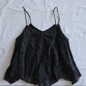 Spaghetti strap tank top